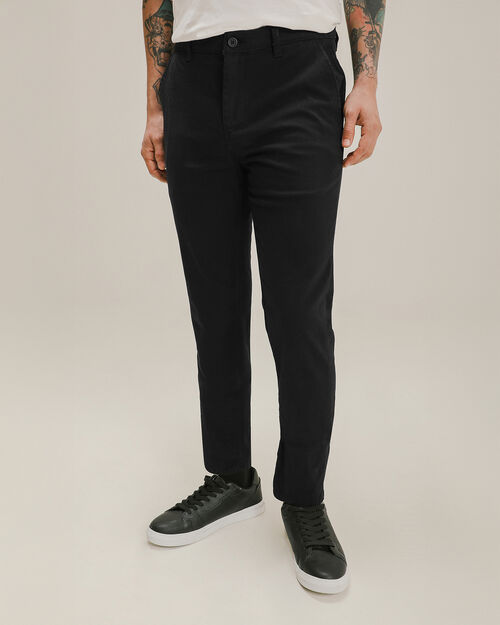 Pantalón Gabardina Negro